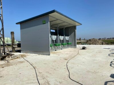 Quattro XL Kalverhut in gebruik