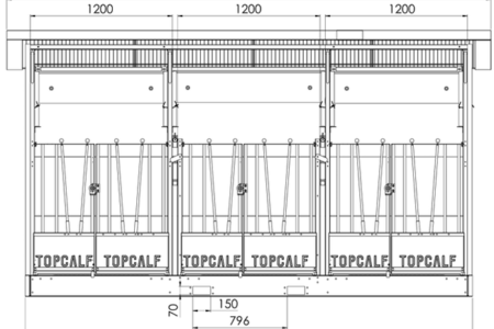 Screenshot 2025-07-02 152612 trio calf hutch dimensions